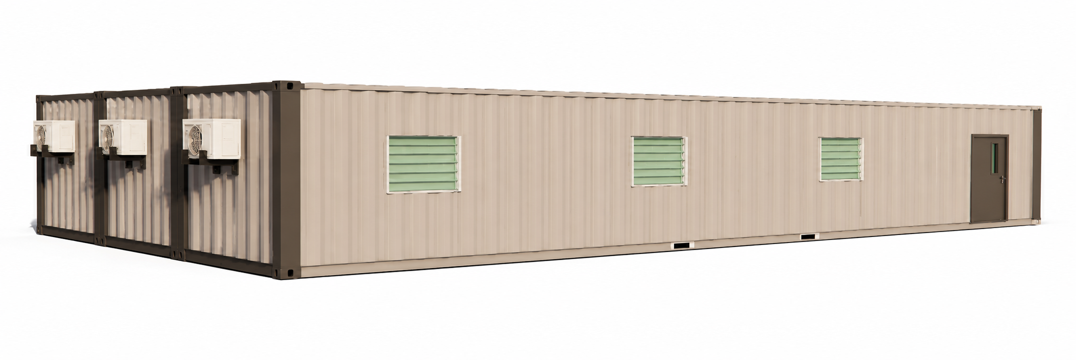 Flextainer container clinic render